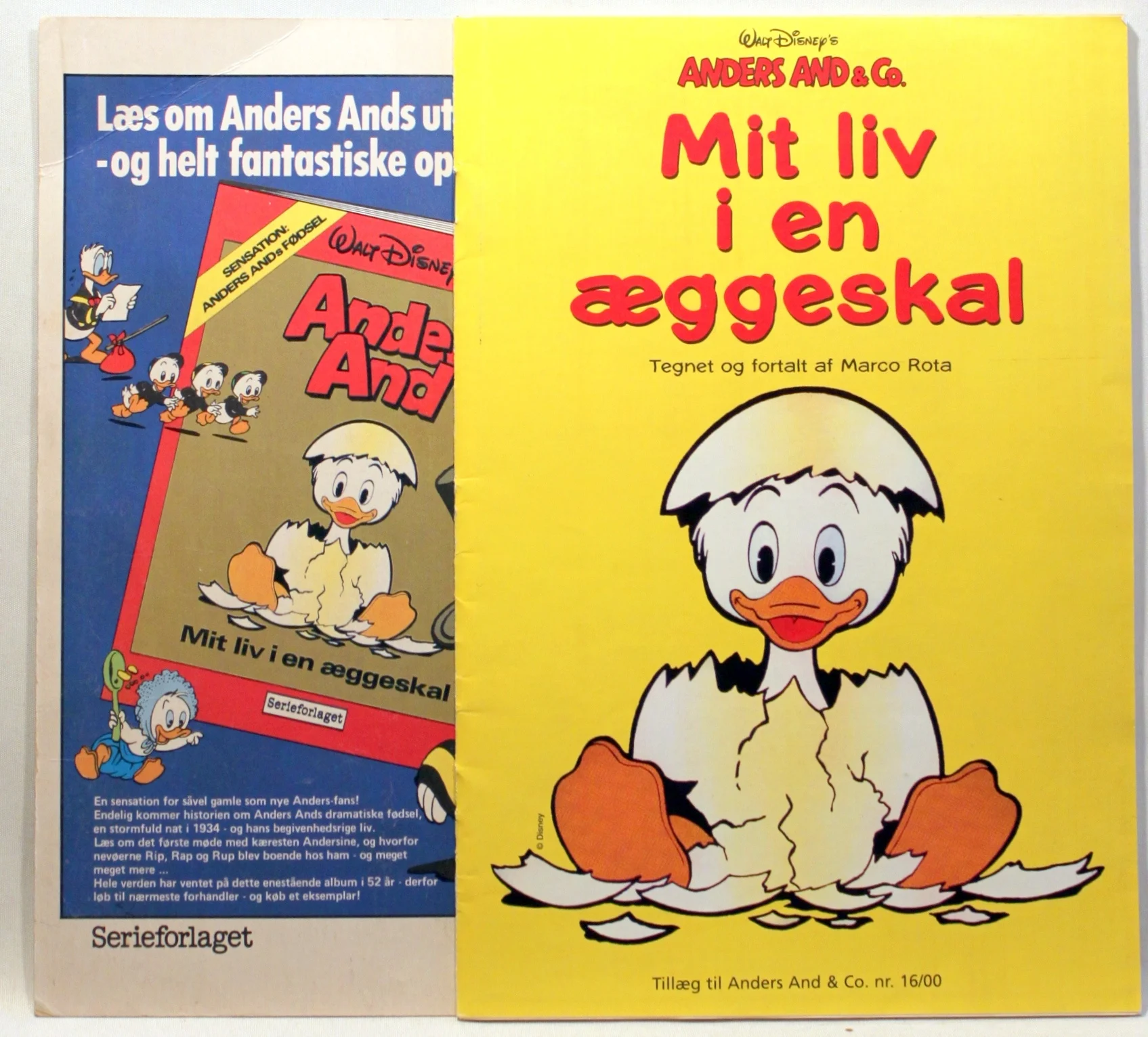 Anders And Og Co. Tillæg til Nr. 16. 2000