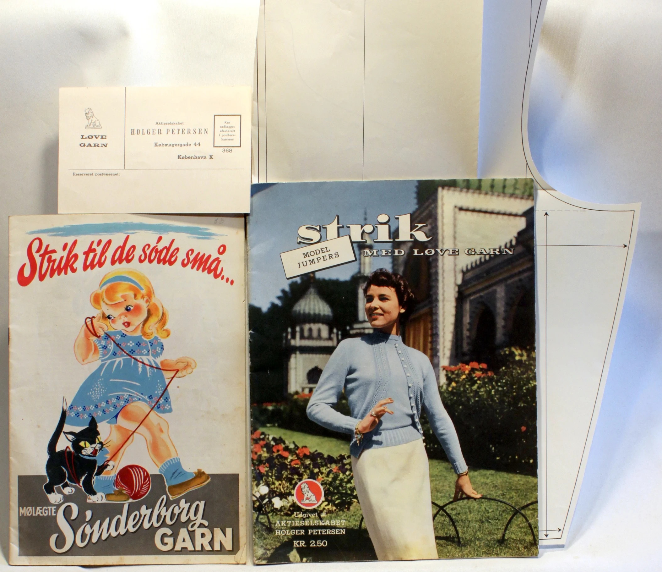 Strik med løve garn. Model Jumpers. Strik til de søde små. Sønderborg garn.