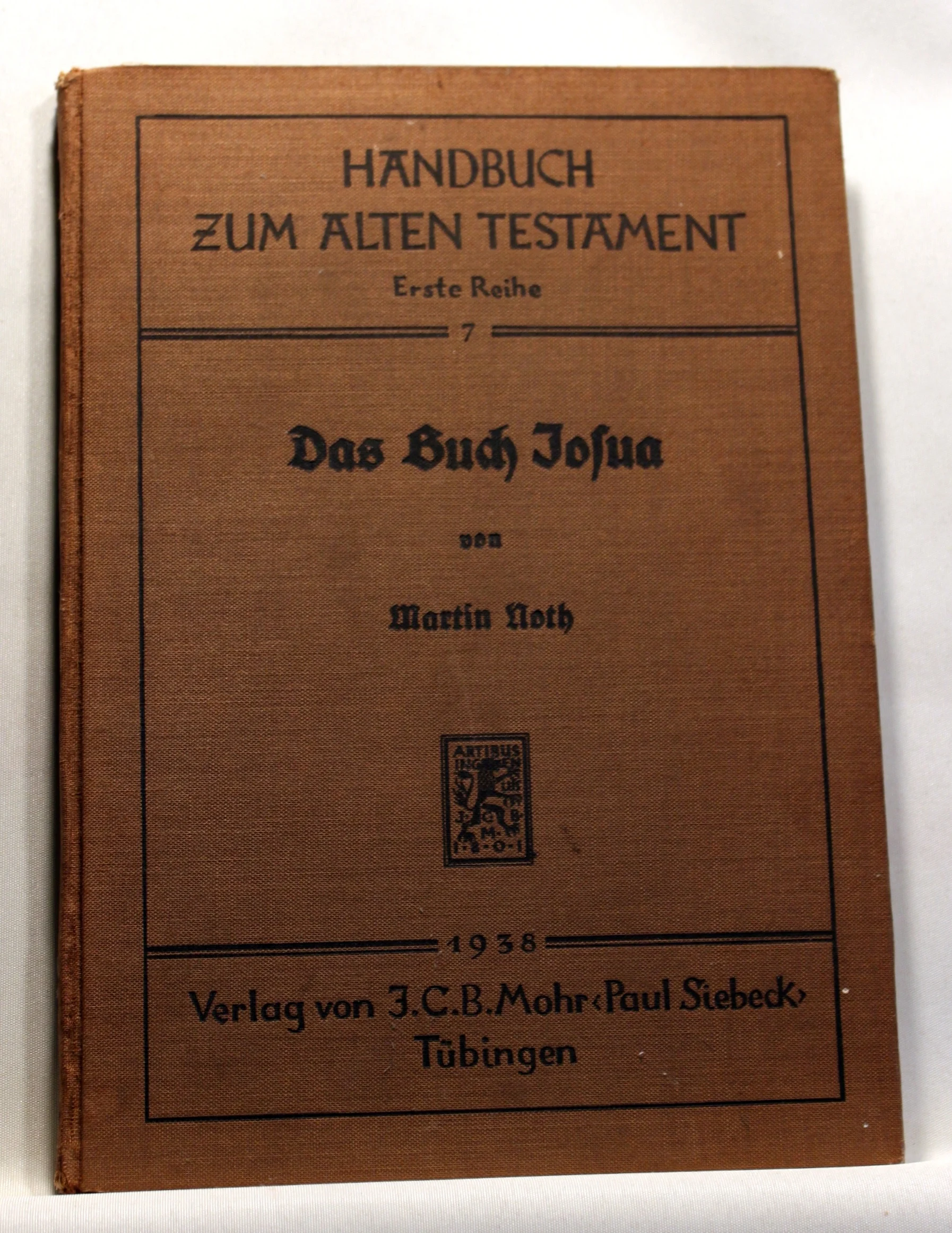 Das Buch Josua Handbuch zum Alten Testament