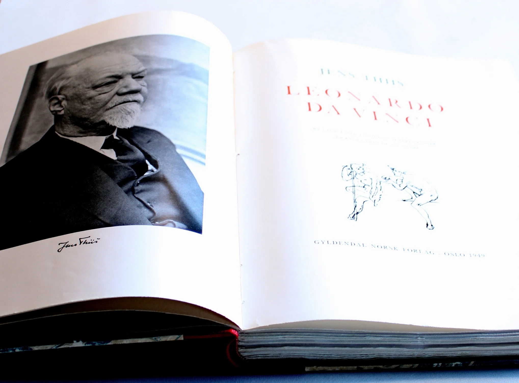 Leonardo da Vinci. Ny utgave med tillegg av senere studier ved Ragna Thiis og Nic. Stang.