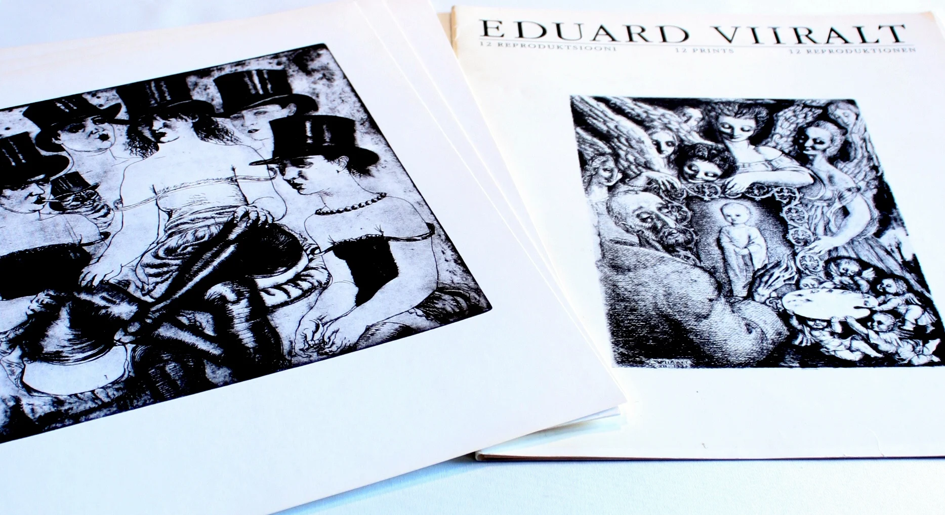 Eduard Viiralt. 12 reproduktsiooni – 12 prints – 12 reproduktionen