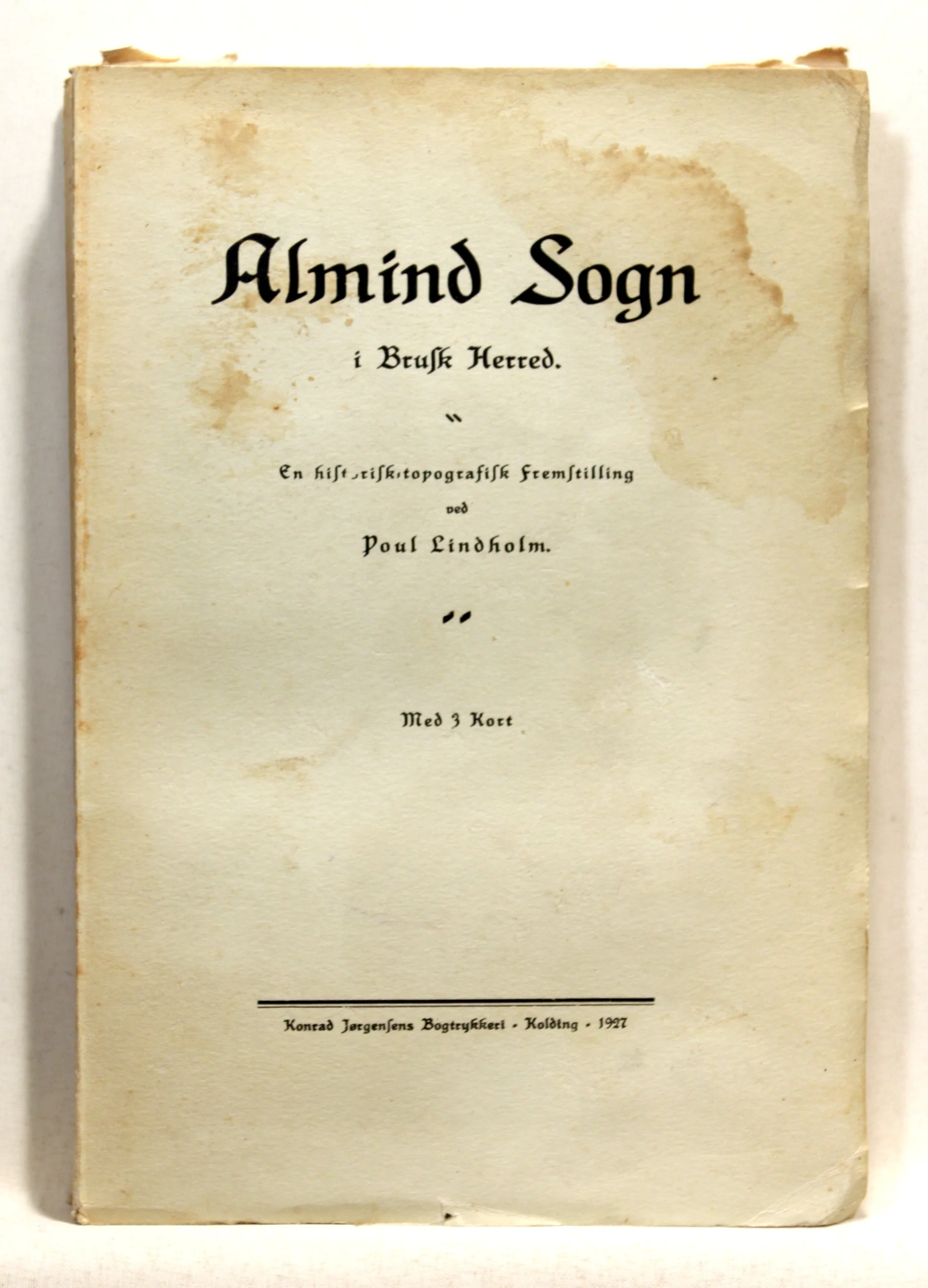 Almind sogn i Brusk herred. En historisktopografisk fremstilling