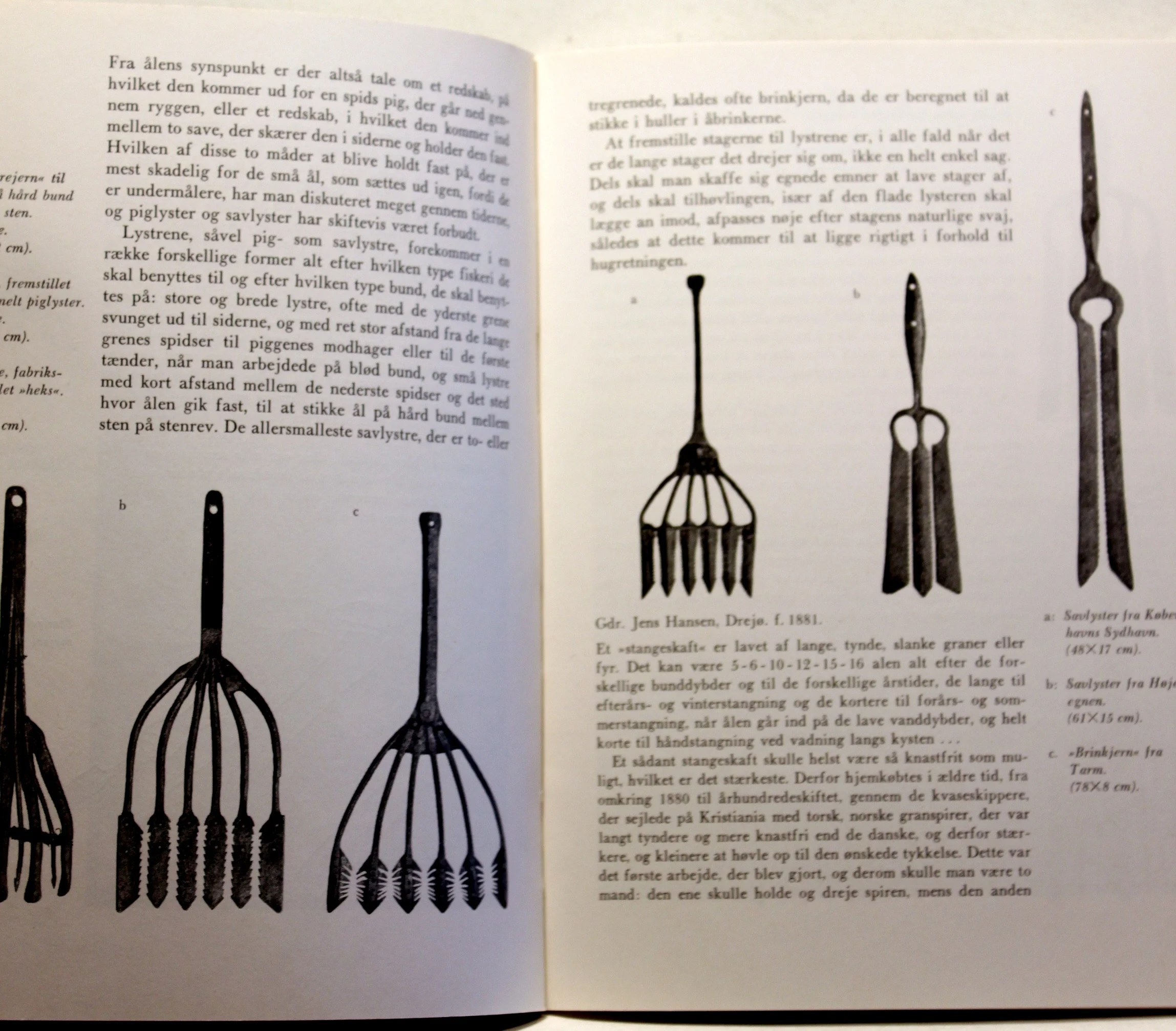 Ålejern og andre lystre og hvordan man bruger dem