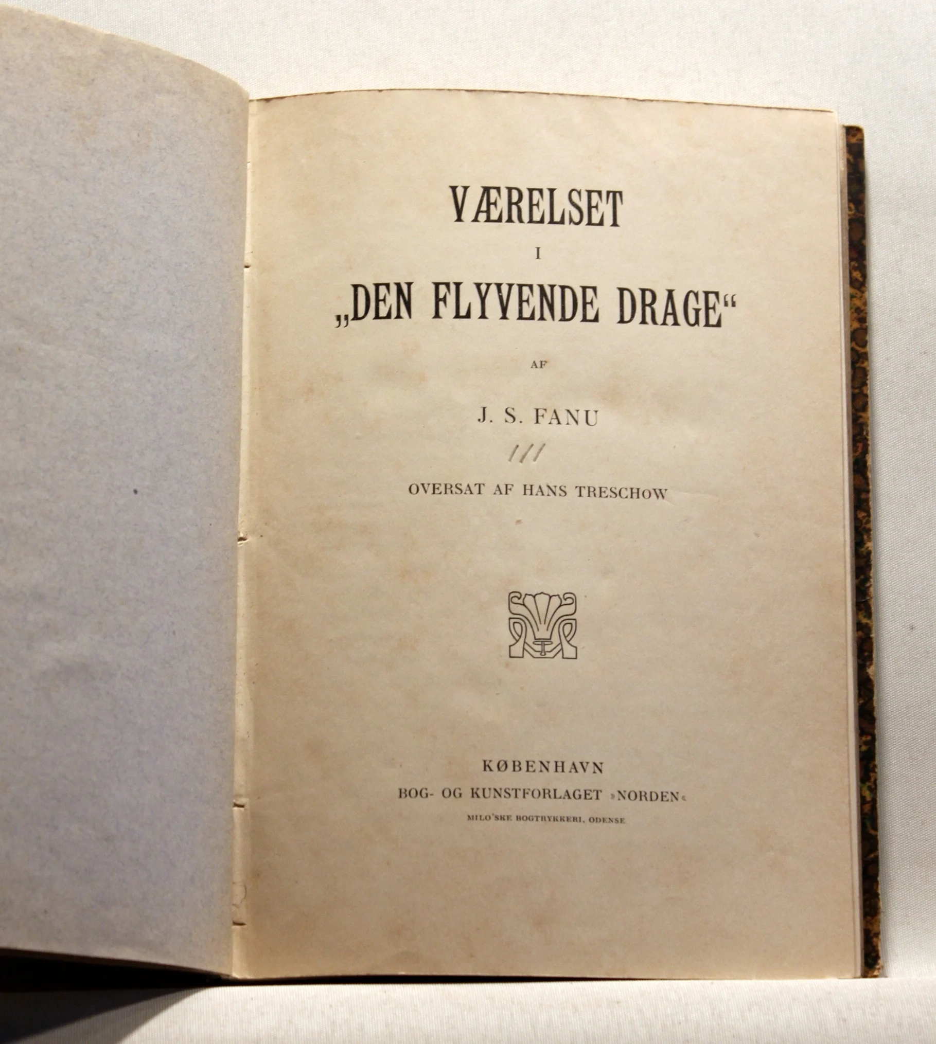 Værelset i “Den flyvende Drage”