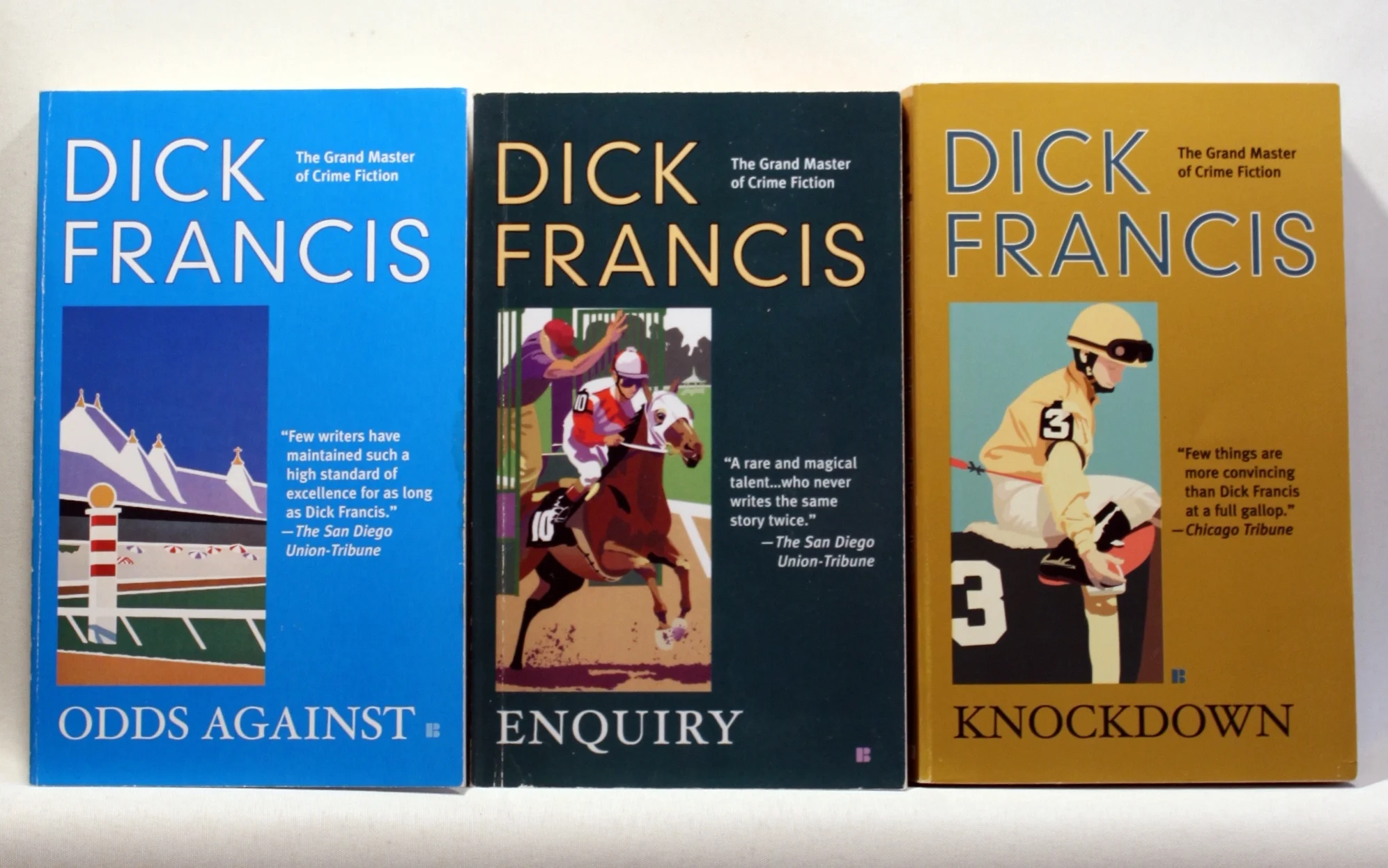 Odds Against. Enquiry. Knockdown. 3 stk.