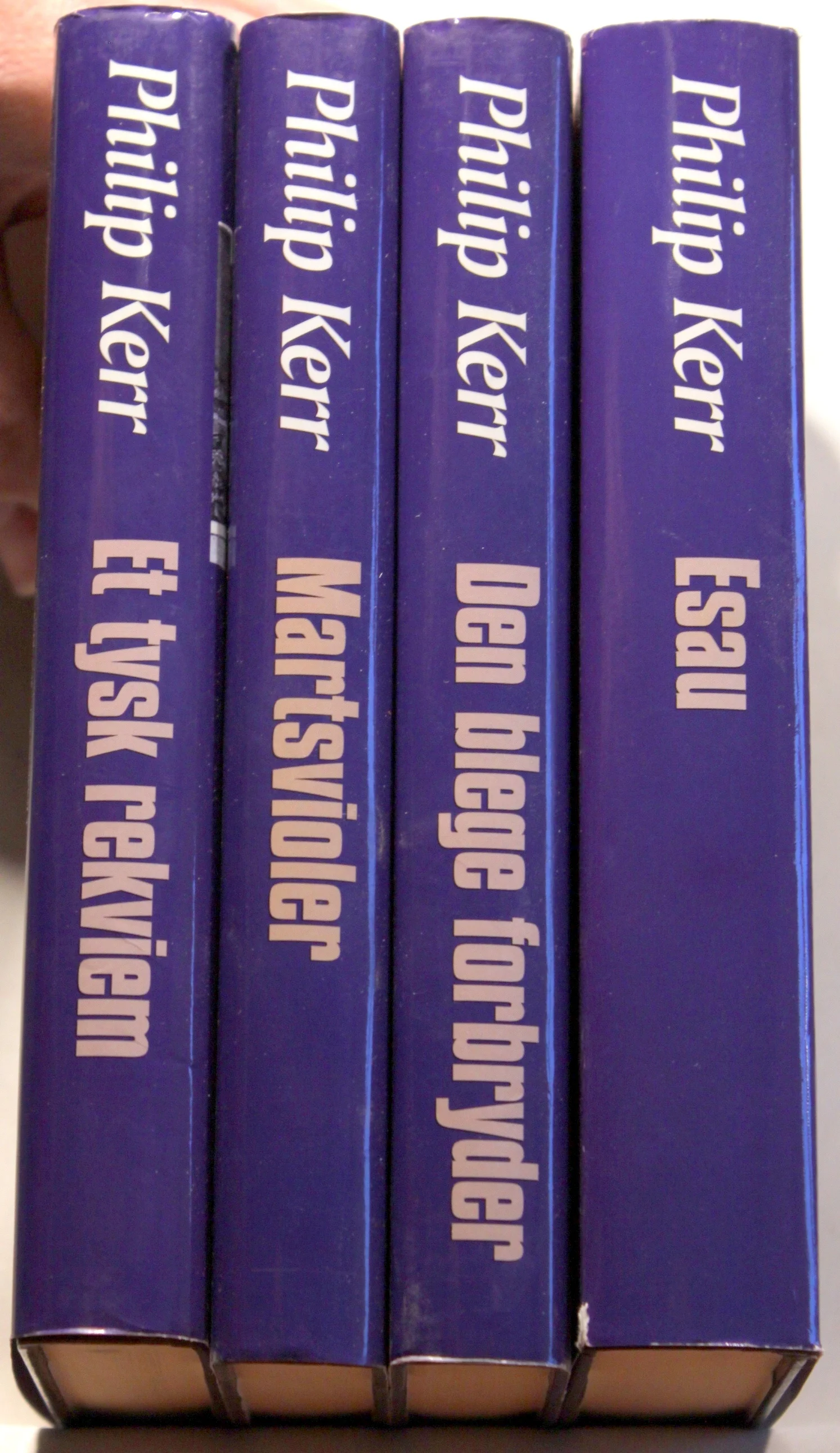 Esau. Martsvioler. Et tysk rekviem. Den blege forbryder. 4 stk.