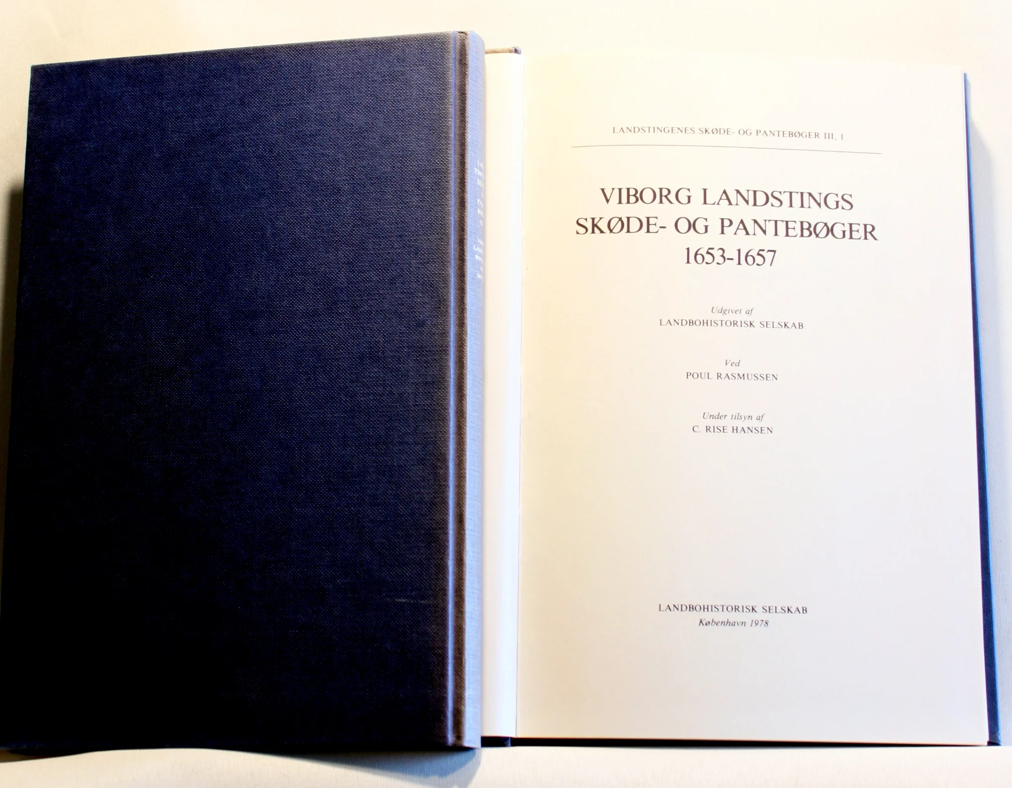 Viborg landstings skøde- og pantebøger 1653-1657. Viborg landstings skøde- og pantebøger registre 1651, 1653-1657