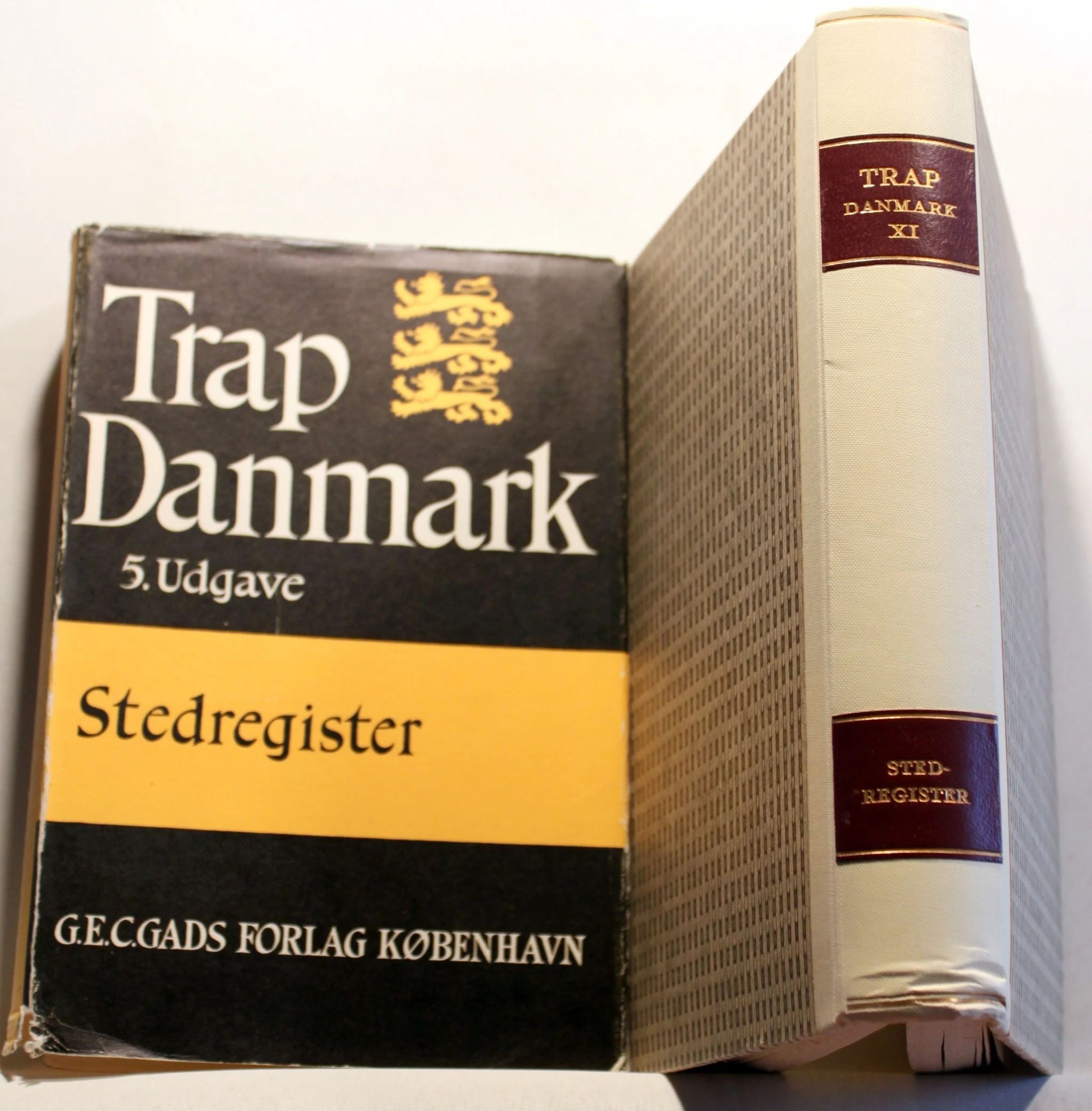 Trap Danmark. Stedregister