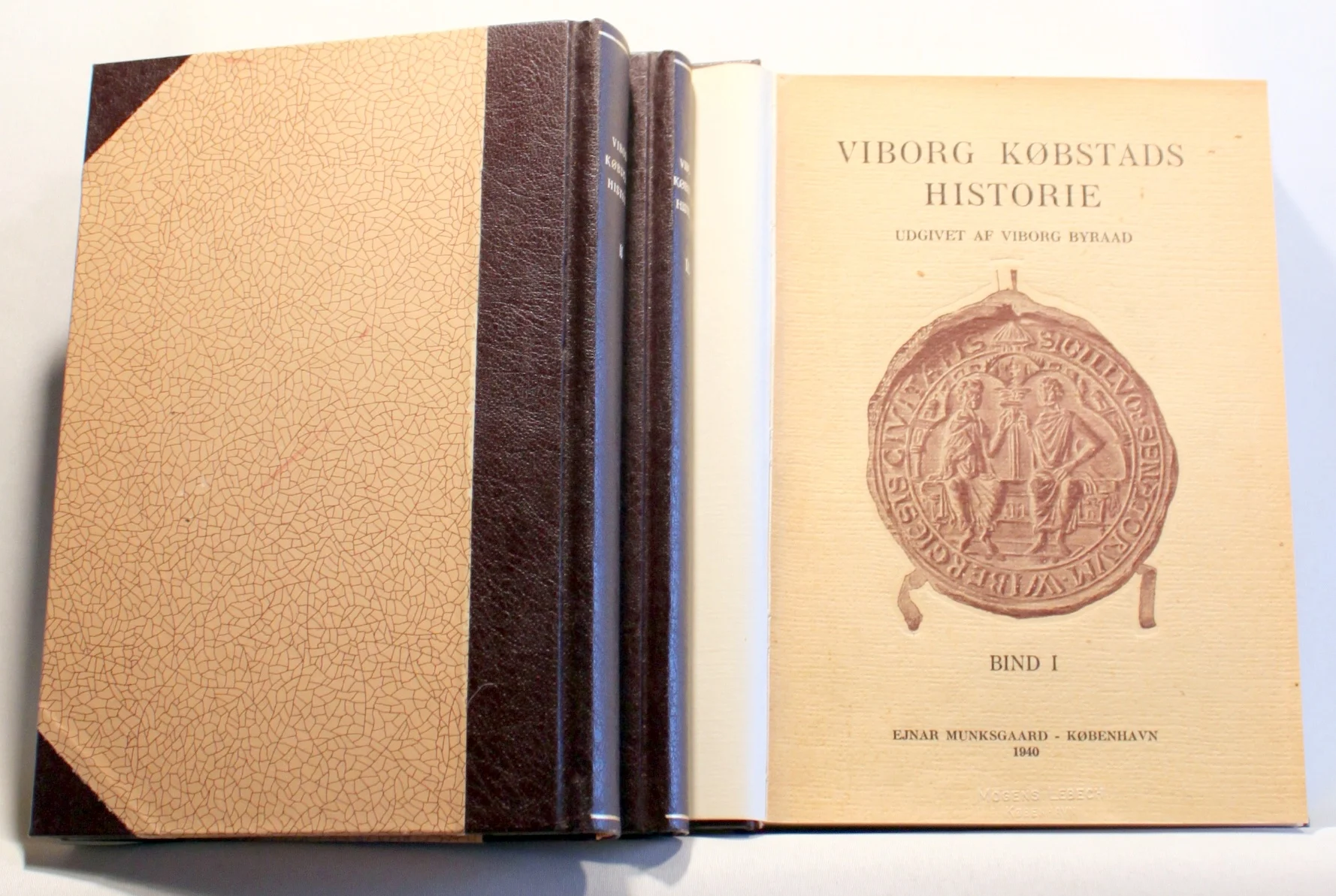 Viborg Købstads Historie. 3 Bind.