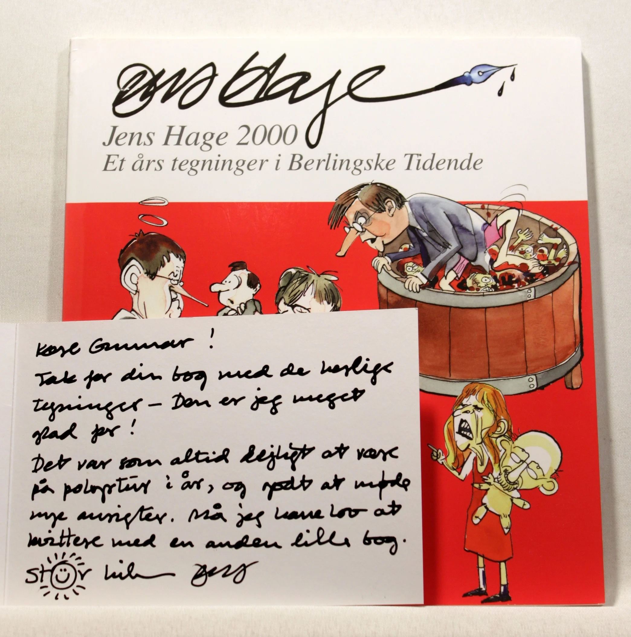 Jens Hage 2000. Et års tegninger i Berlingske Tidende