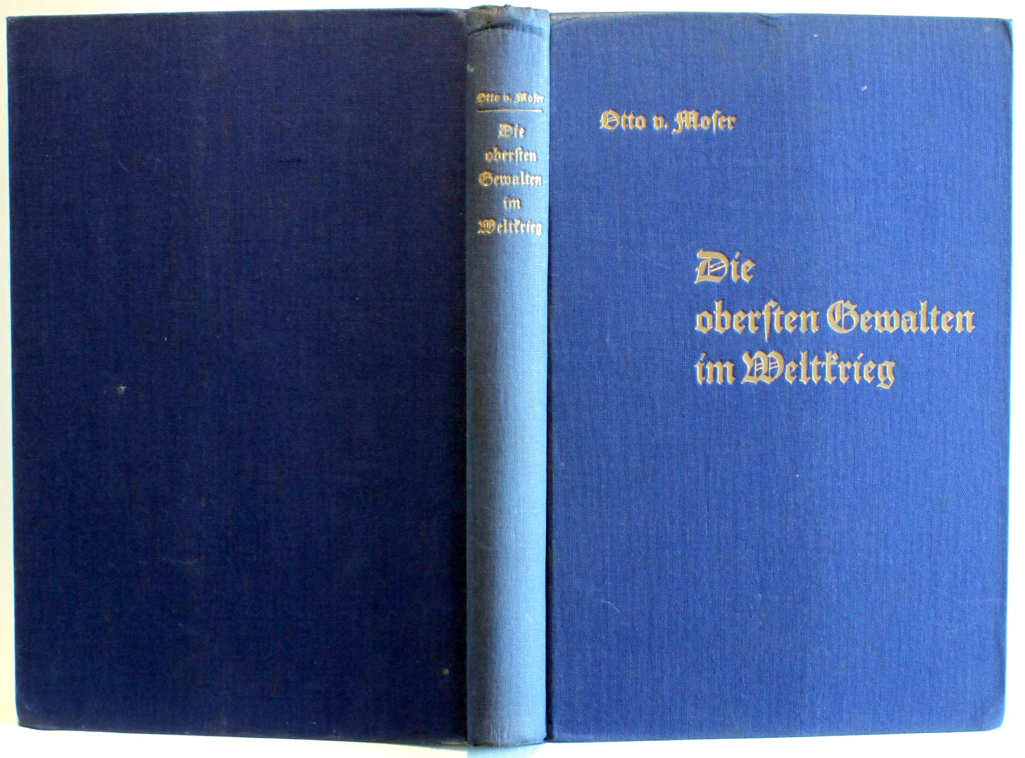 Die obersten Gewalten im Weltkrieg