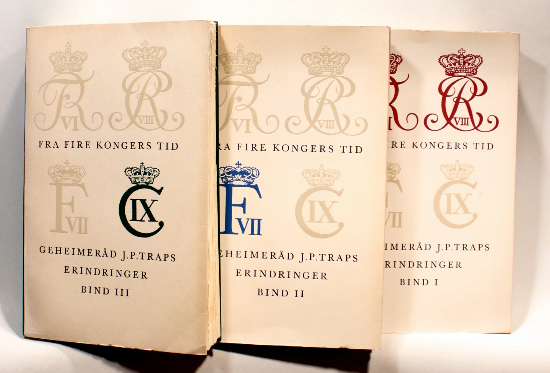 Fra fire Kongers Tid. Geheimeråd J. P. Traps Erindringer