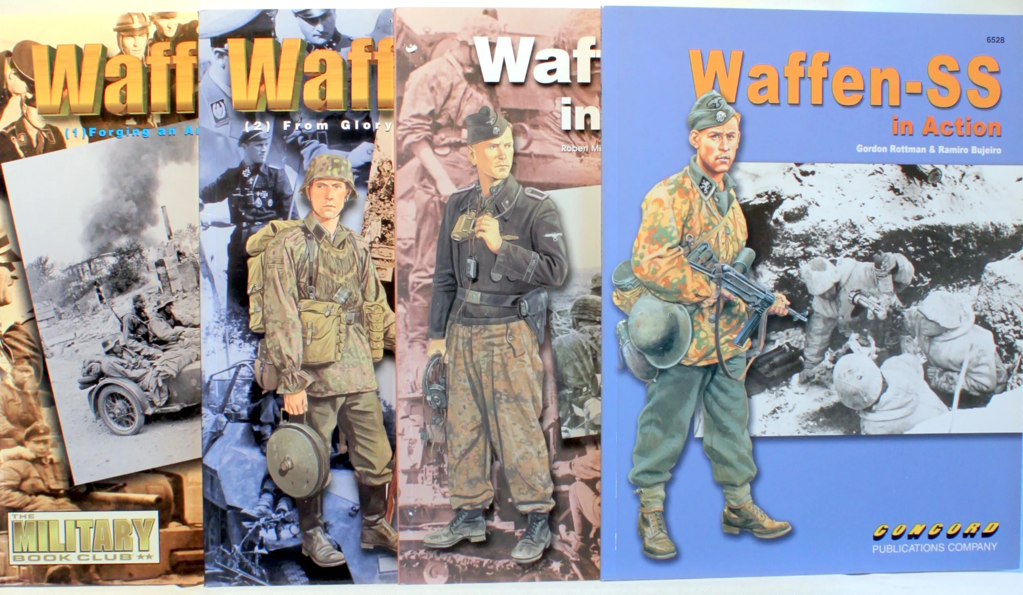 Waffen-SS. 4 stk.