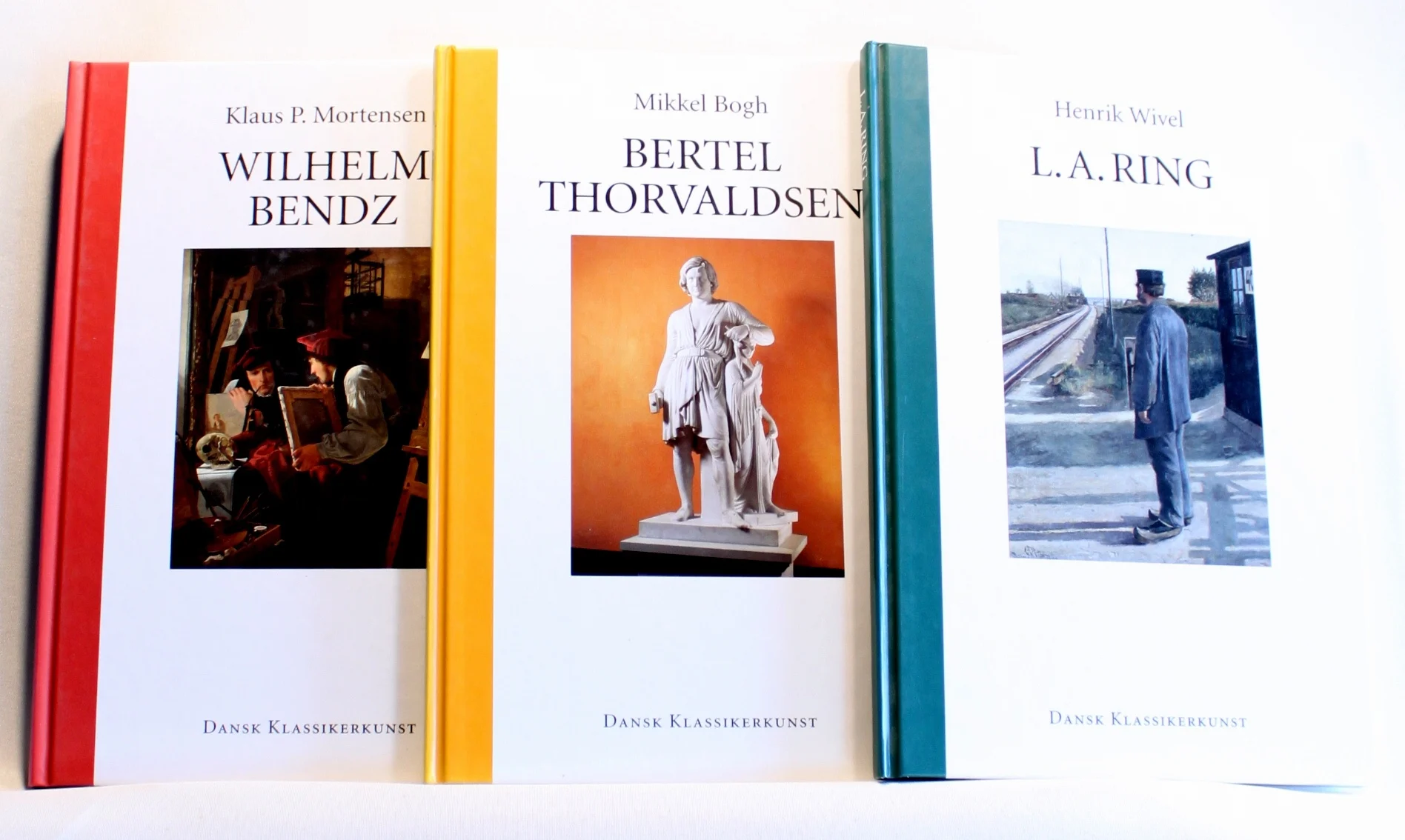 L.A. Ring. Bertel Thorvaldsen. Wilhelm Bendz. 3 stk.