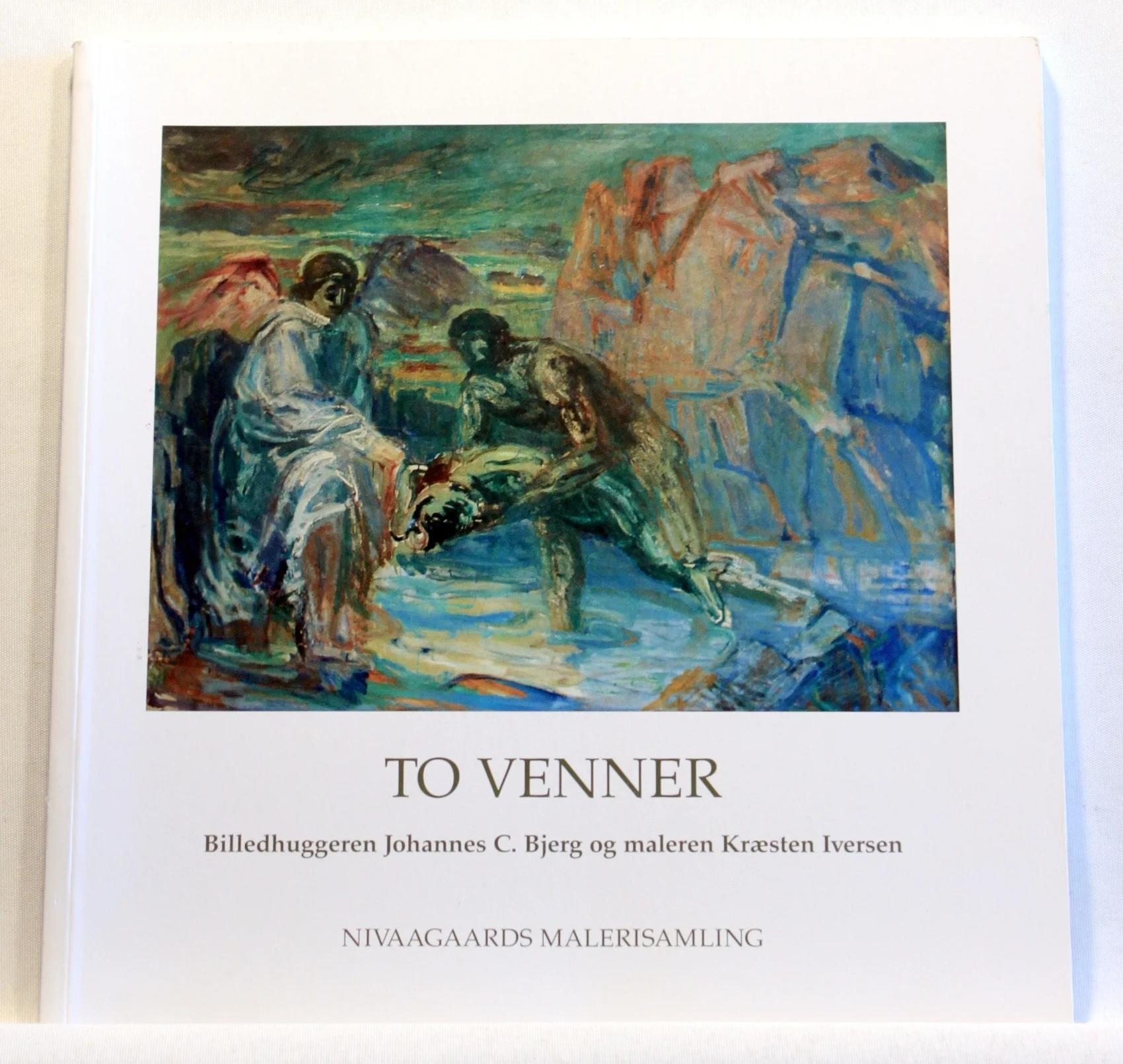 To venner. Billedhuggeren Johannes C. Bjerg og maleren Kræsten Iversen