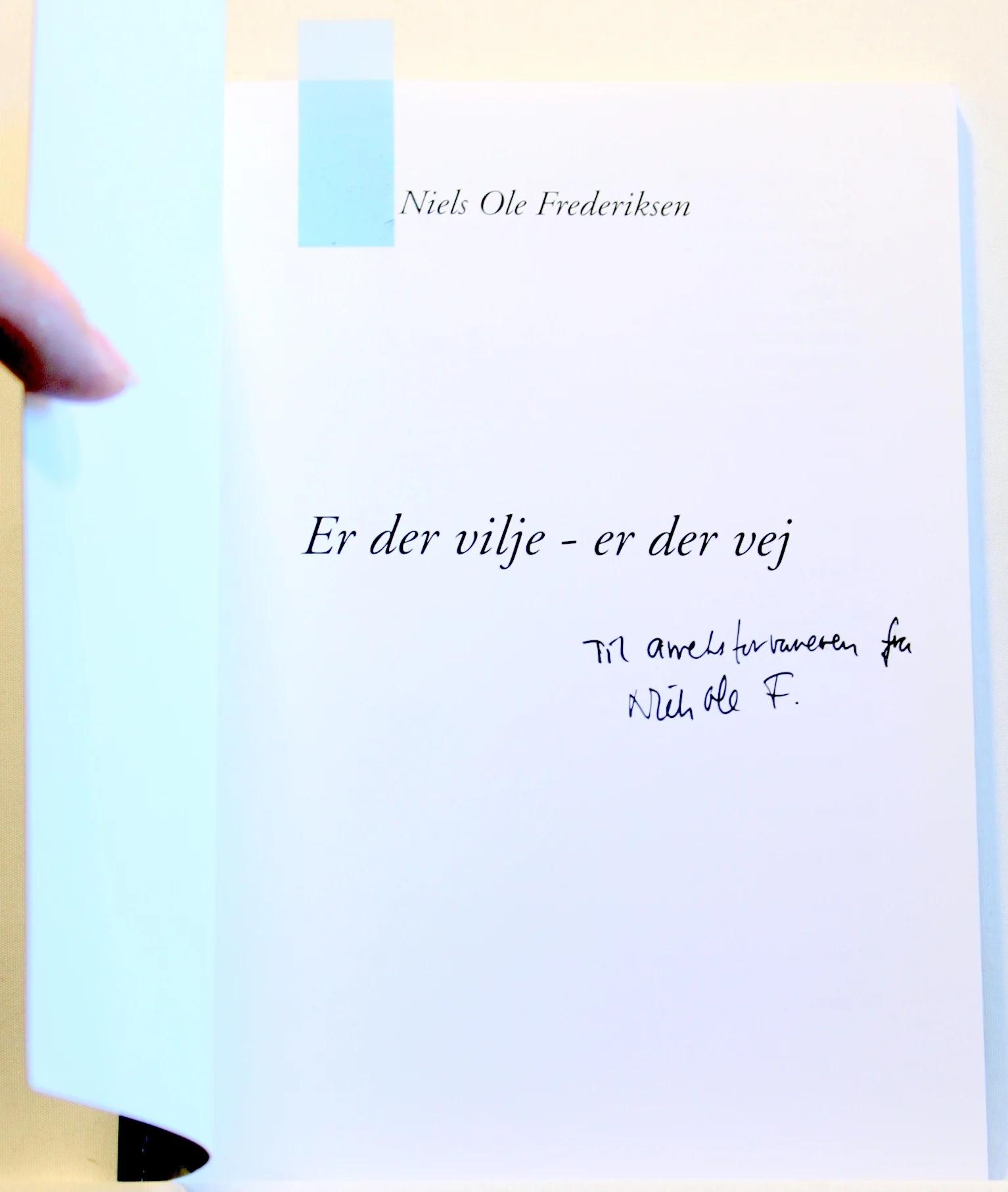 Er der vilje – er der vej