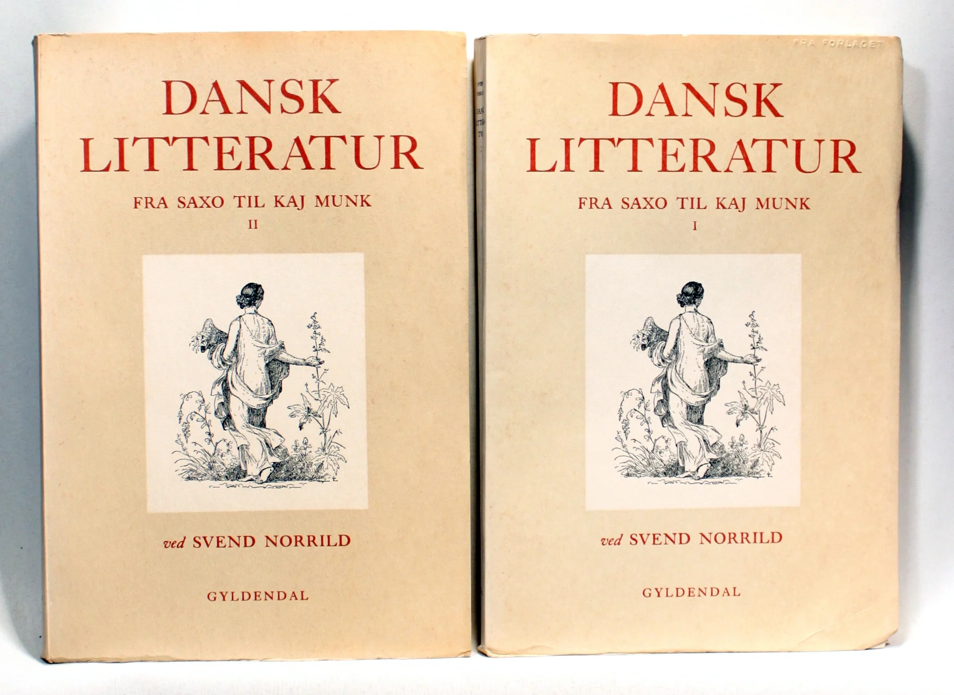 Dansk Litteratur fra Saxo til Kaj Munk. 2 Bind