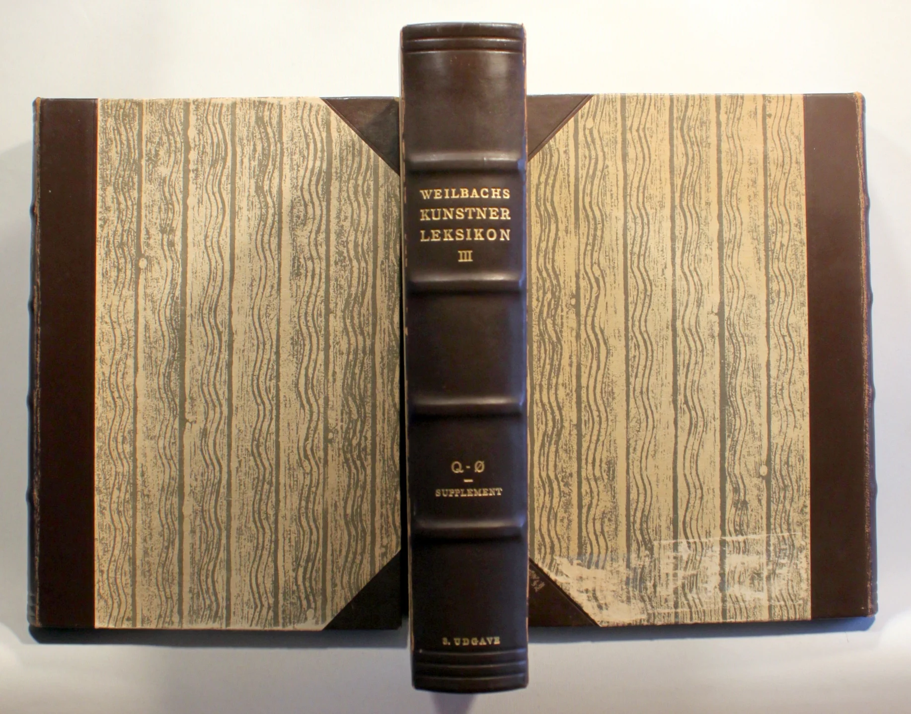 Weilbachs Kunstnerleksikon. 3 bind.