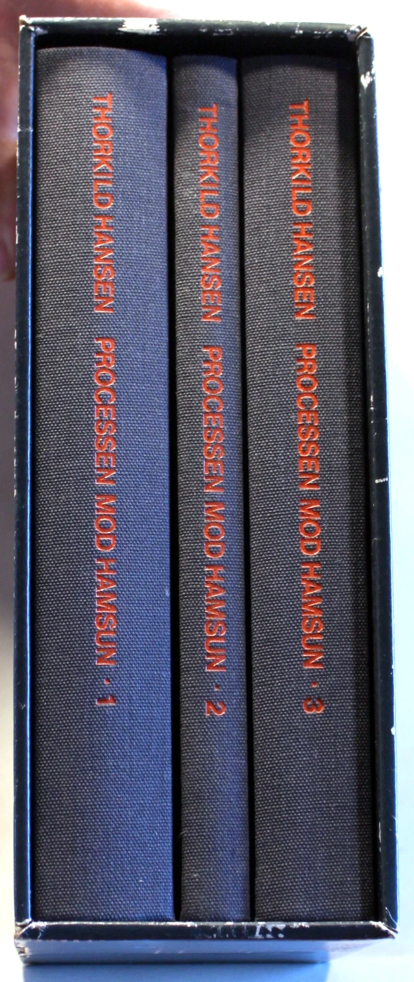 Processen mod Hamsun. 3 bind