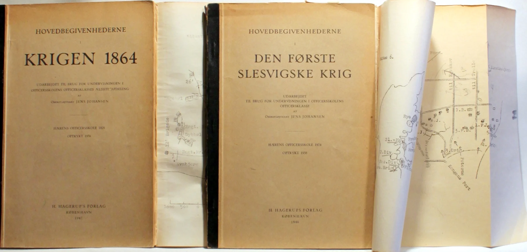 Hovedbegivenhederne i Krigen 1864. Hovedbegivenhederne i Den første Slevigske krig
