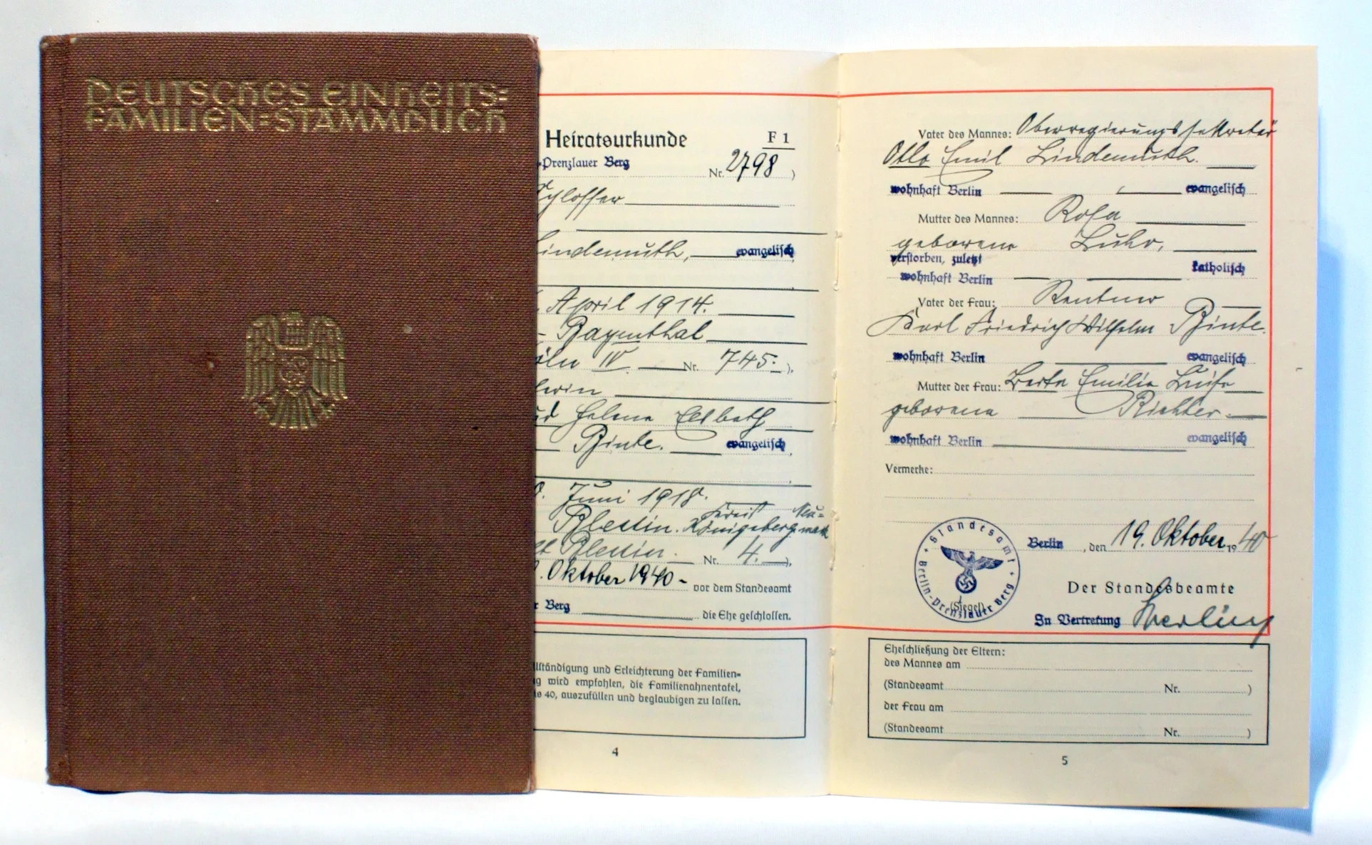 Deutsches Einheits-Familien-Stammbuch