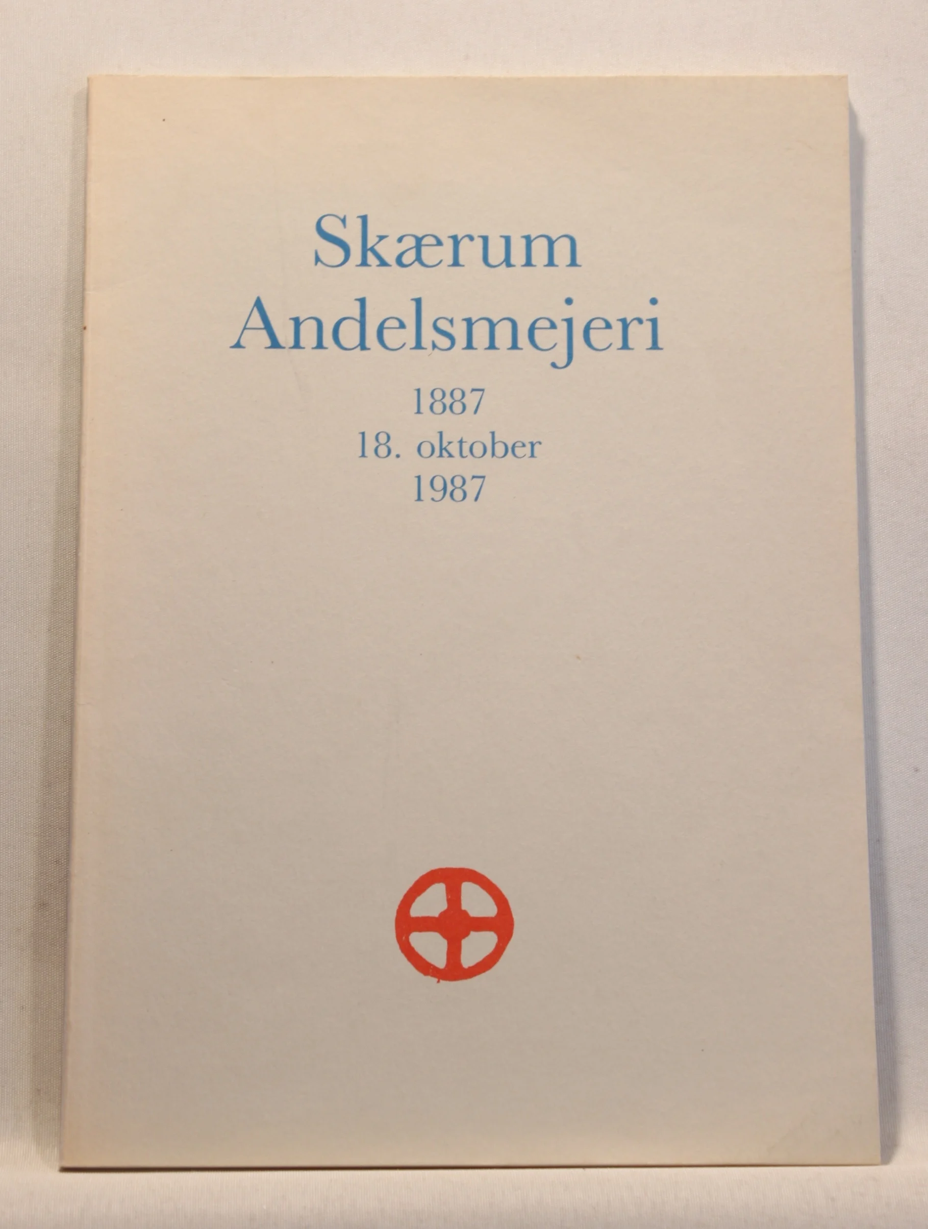 Skærum Andelsmejeri 1887 – 1987