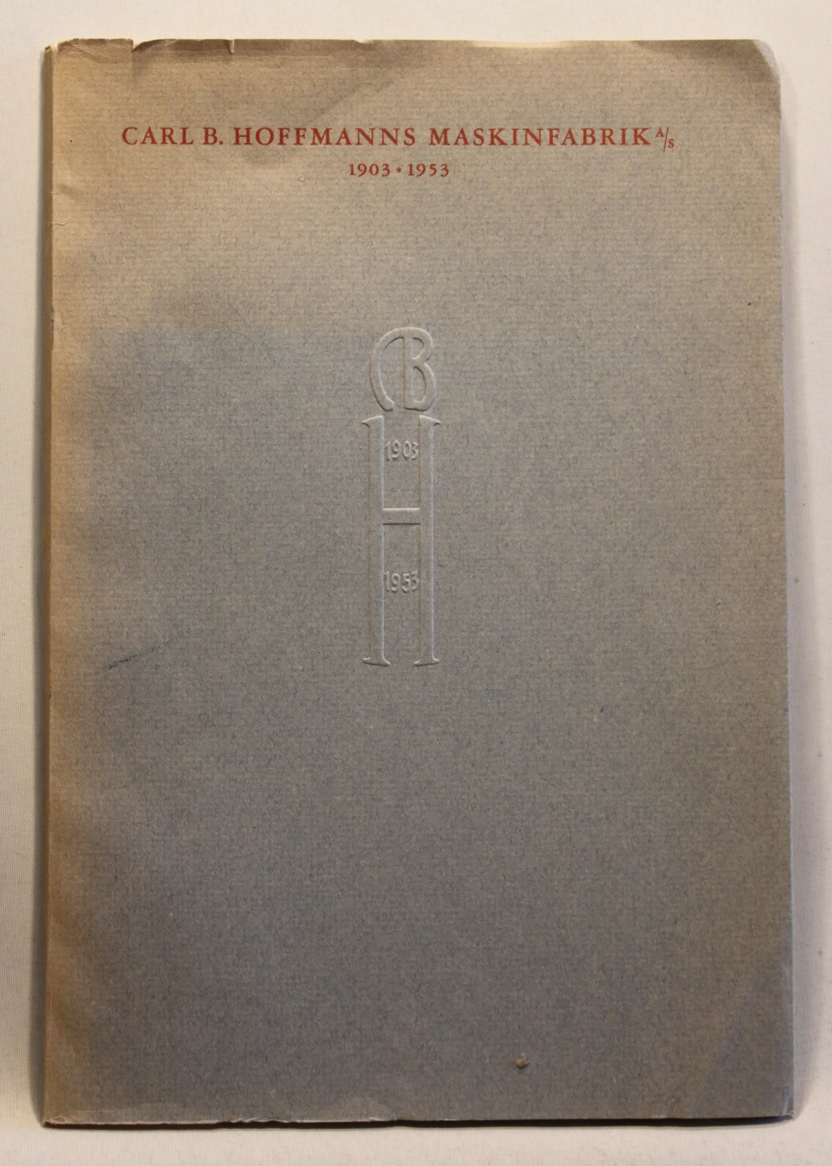 Carl B. Hoffmans Maskinfabrik A/S. 50 års jubilæum