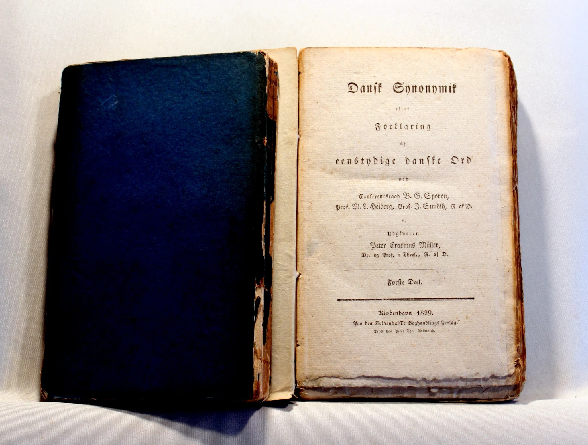 Dansk Synonymik eller Forklaring af eenstydige danske Ord. Bind I-II