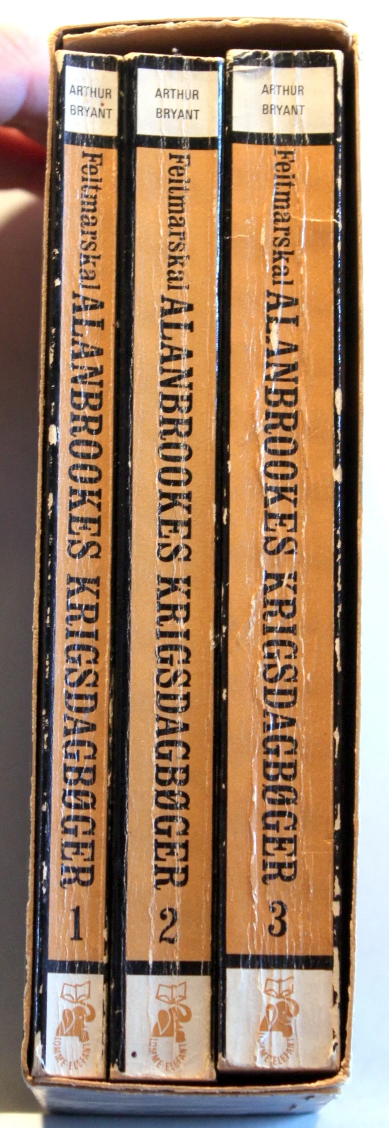 Feltmarskal Alanbrookes Krigsdagbøger 1939-1943. 3 bind