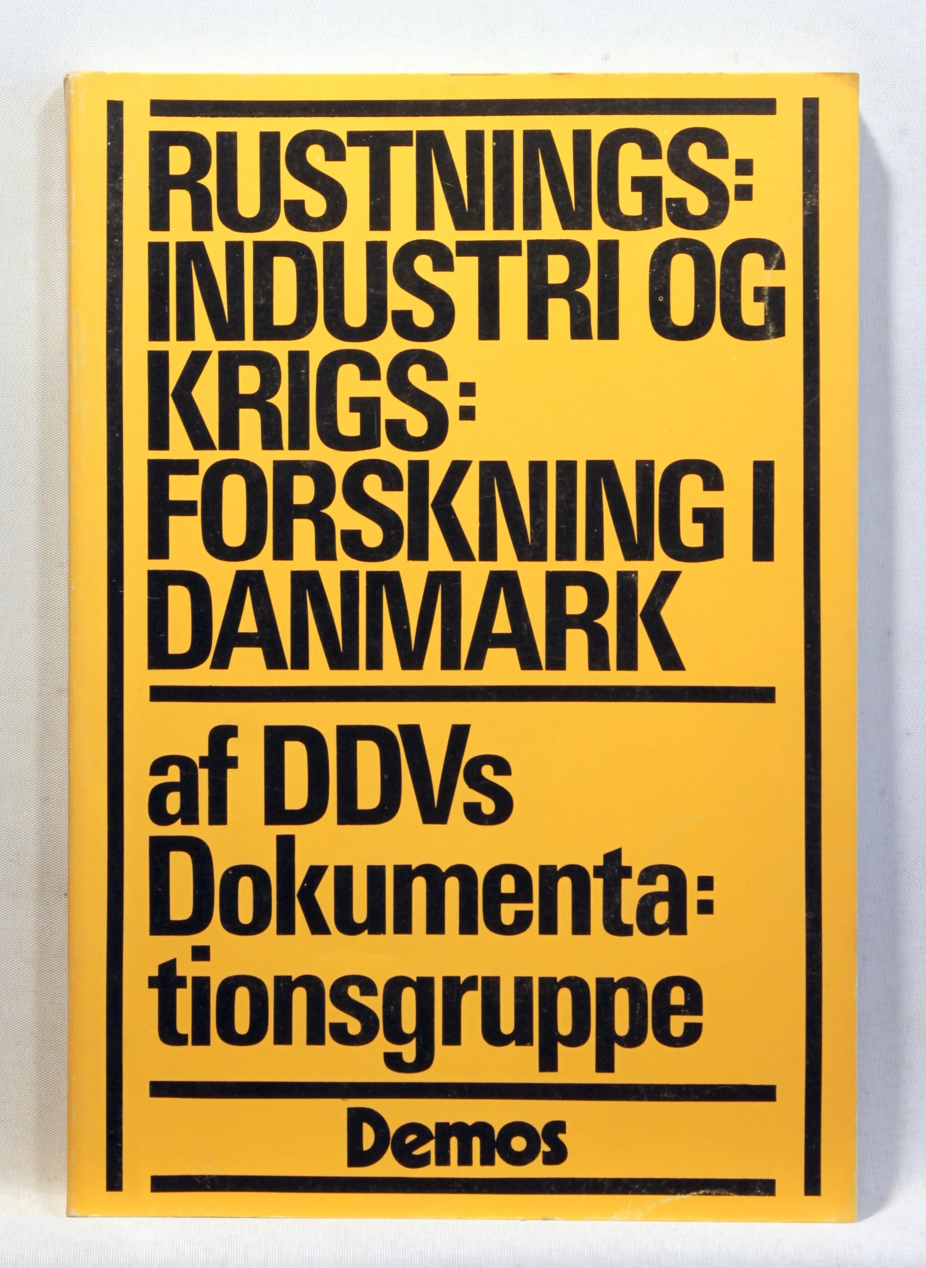 Rustningsindustri og krigsforskning i Danmark