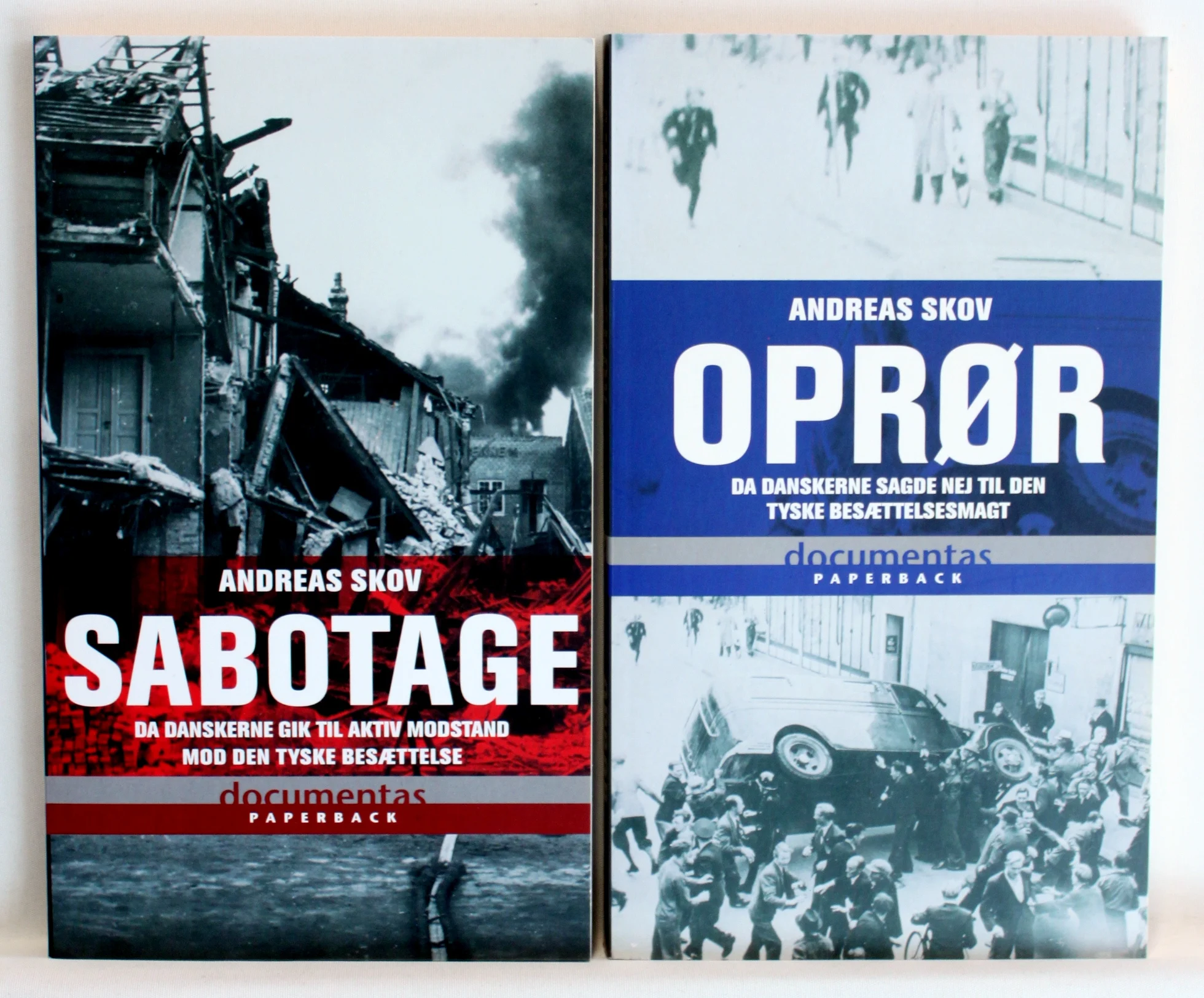 Oprør. Da danskerne sagde nej til den tyske besættelsesmagt. Sabotage. Da danskere gik til aktiv modstand mod den tyske besættelsesmagt