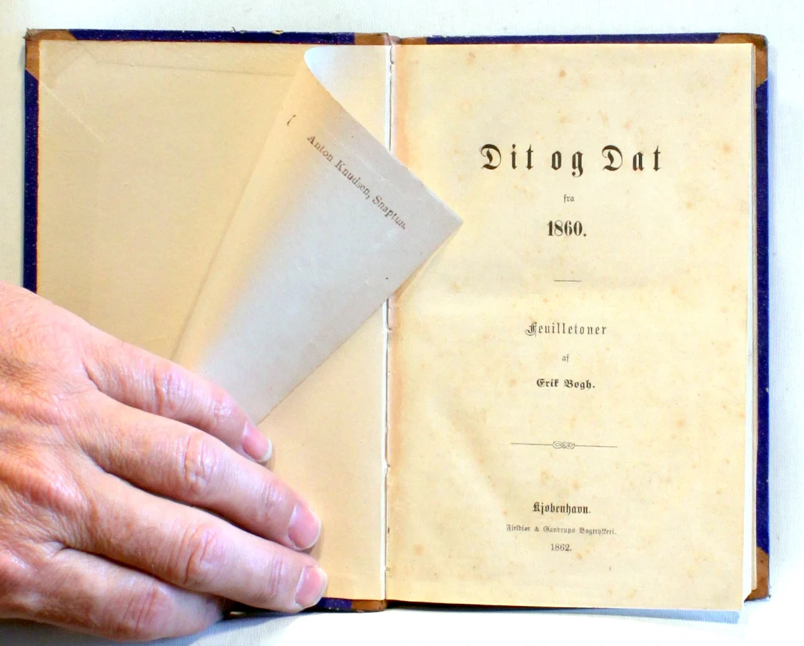 Dit og Dat fra 1860. Feuilletoner