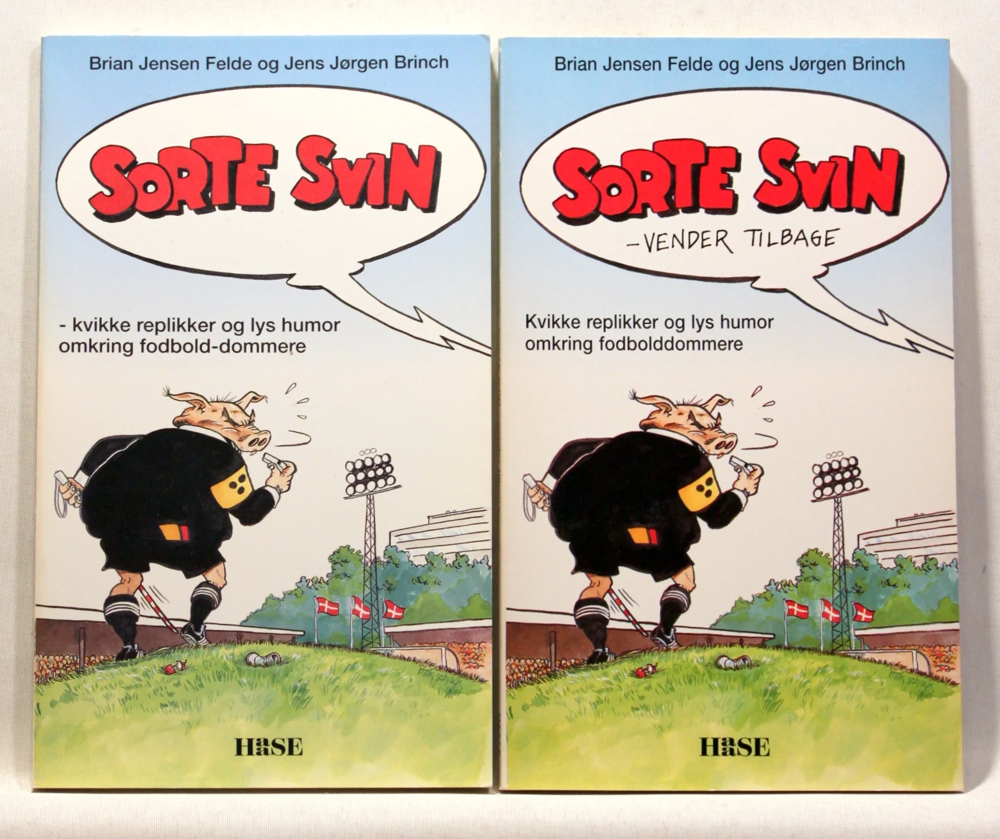 Sorte svin. Sorte svin vender tilbage. 2 stk.