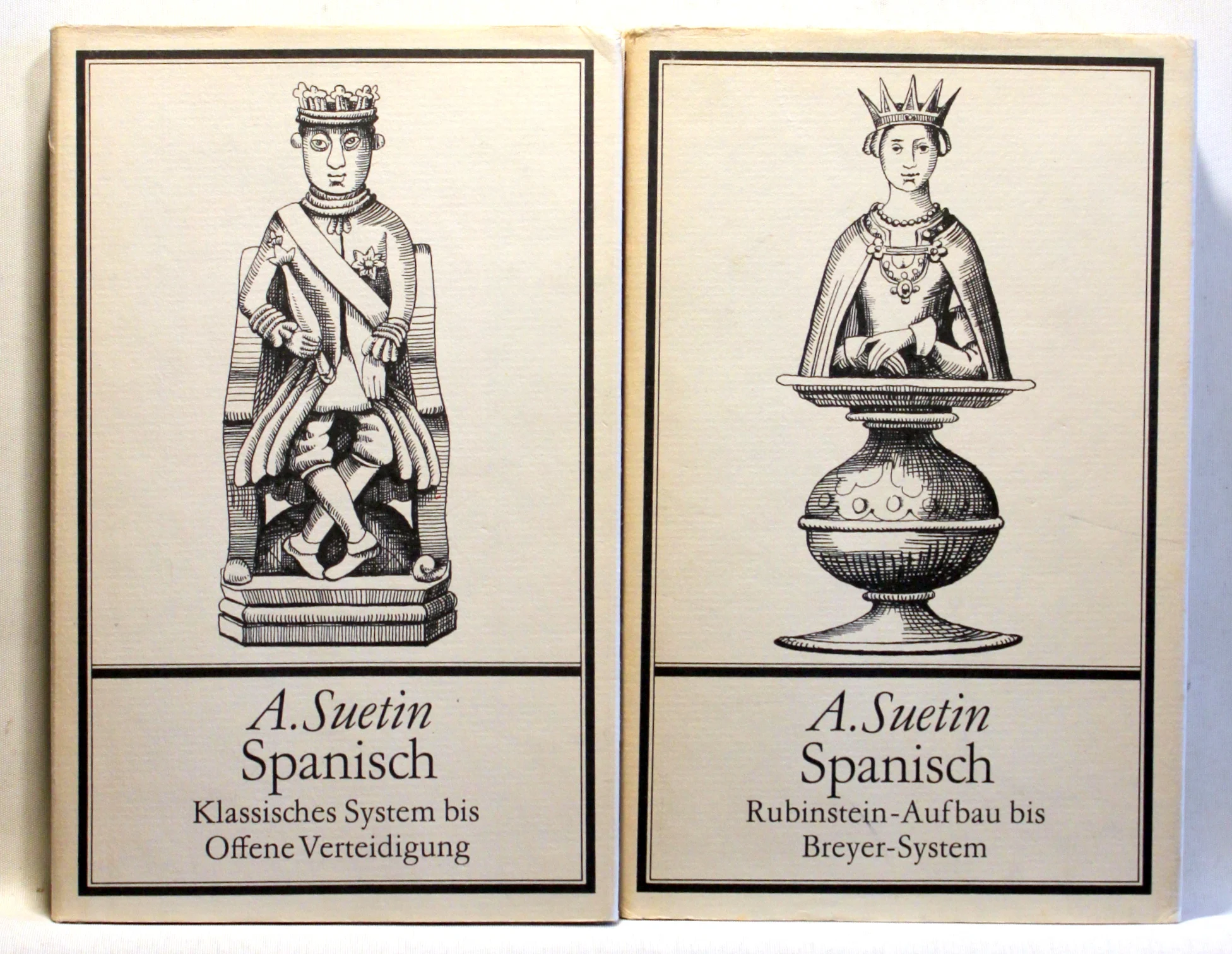 Spanisch, Klassisches System bis Offene Verteidigung. Spansk, Rubinstein-Aufbau bis Breyer-System.