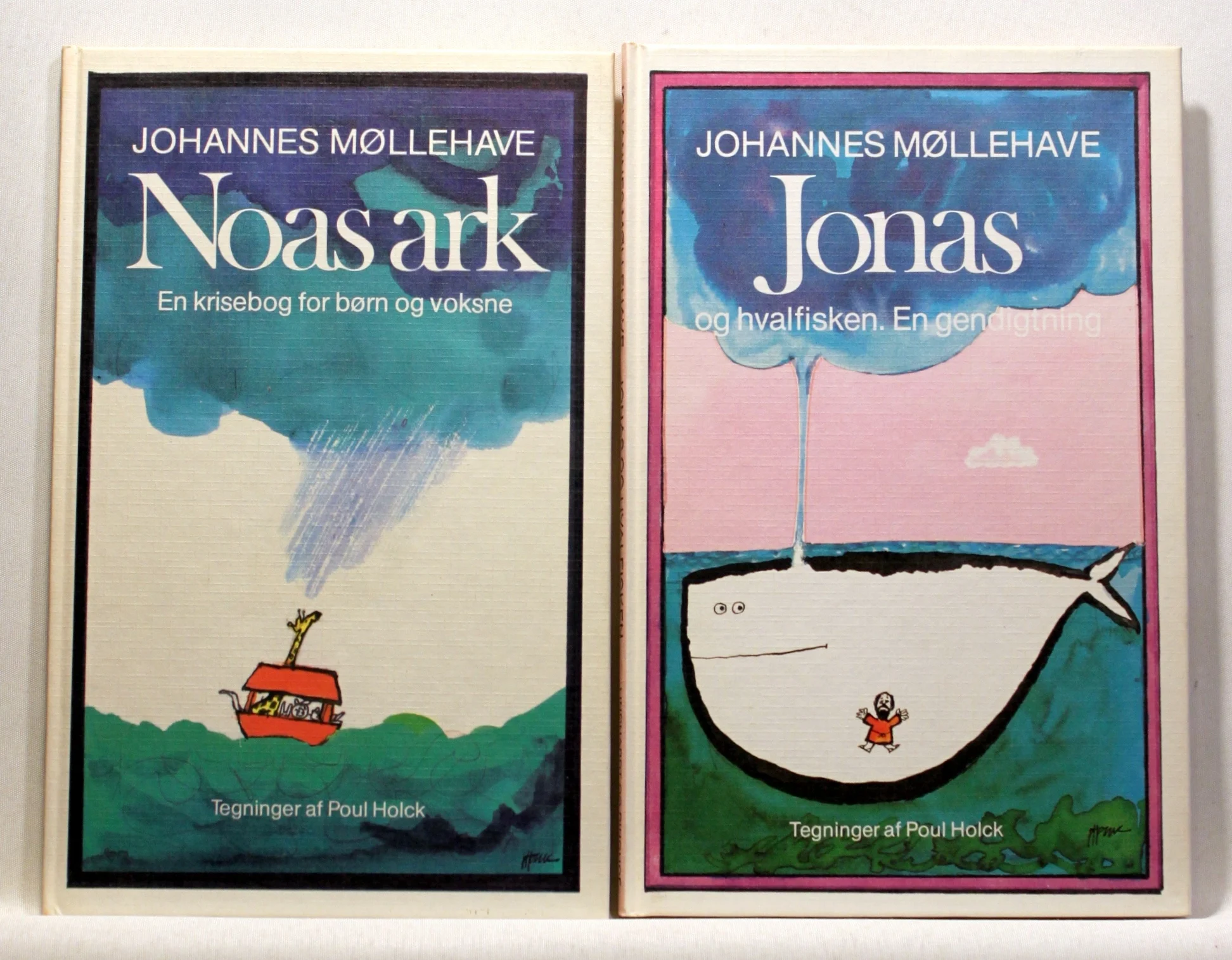 Noas ark – en krisebog for børn og voksne. Jonas – og hvalfisken: en gendigtning