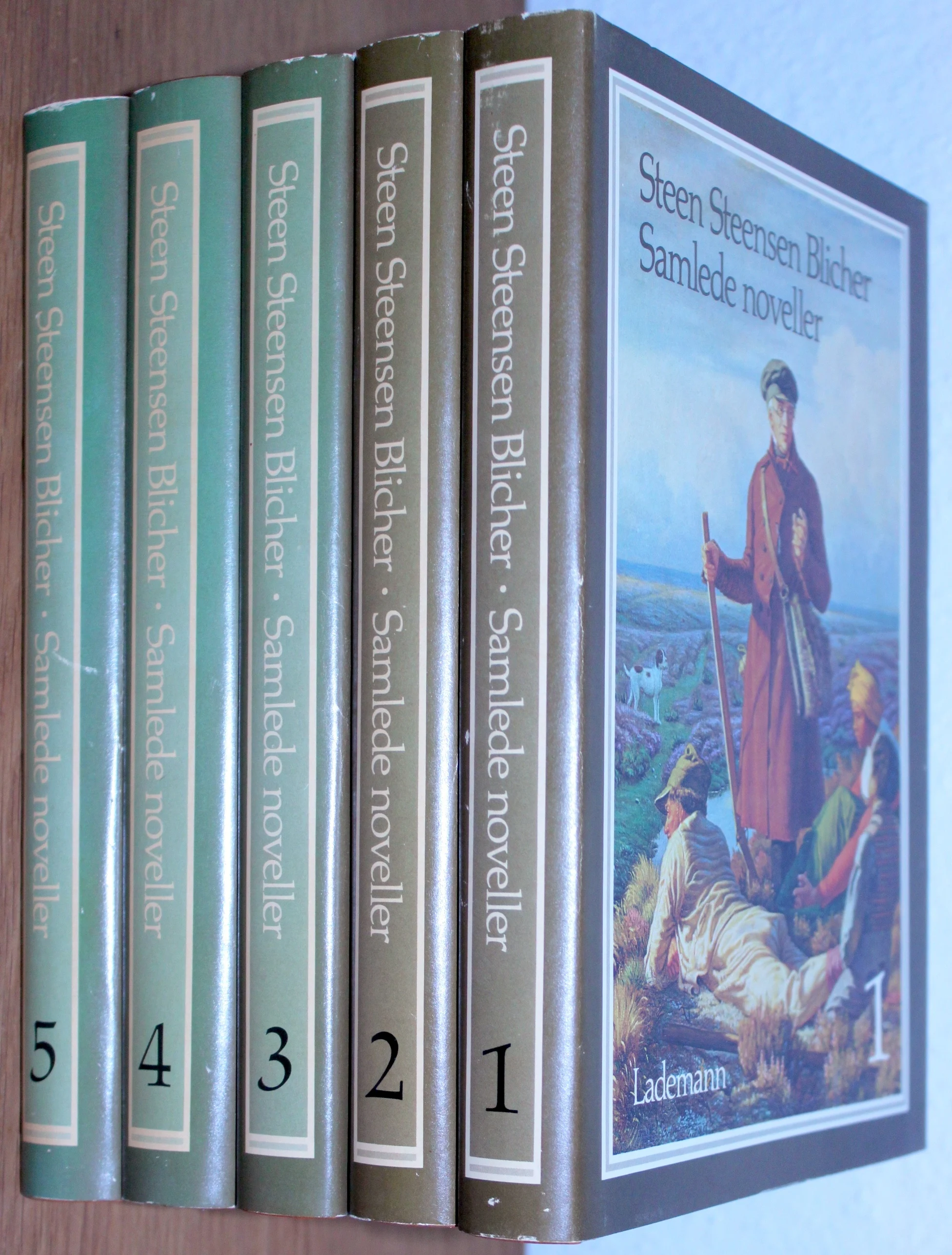 Samlede noveller. 5 bind.