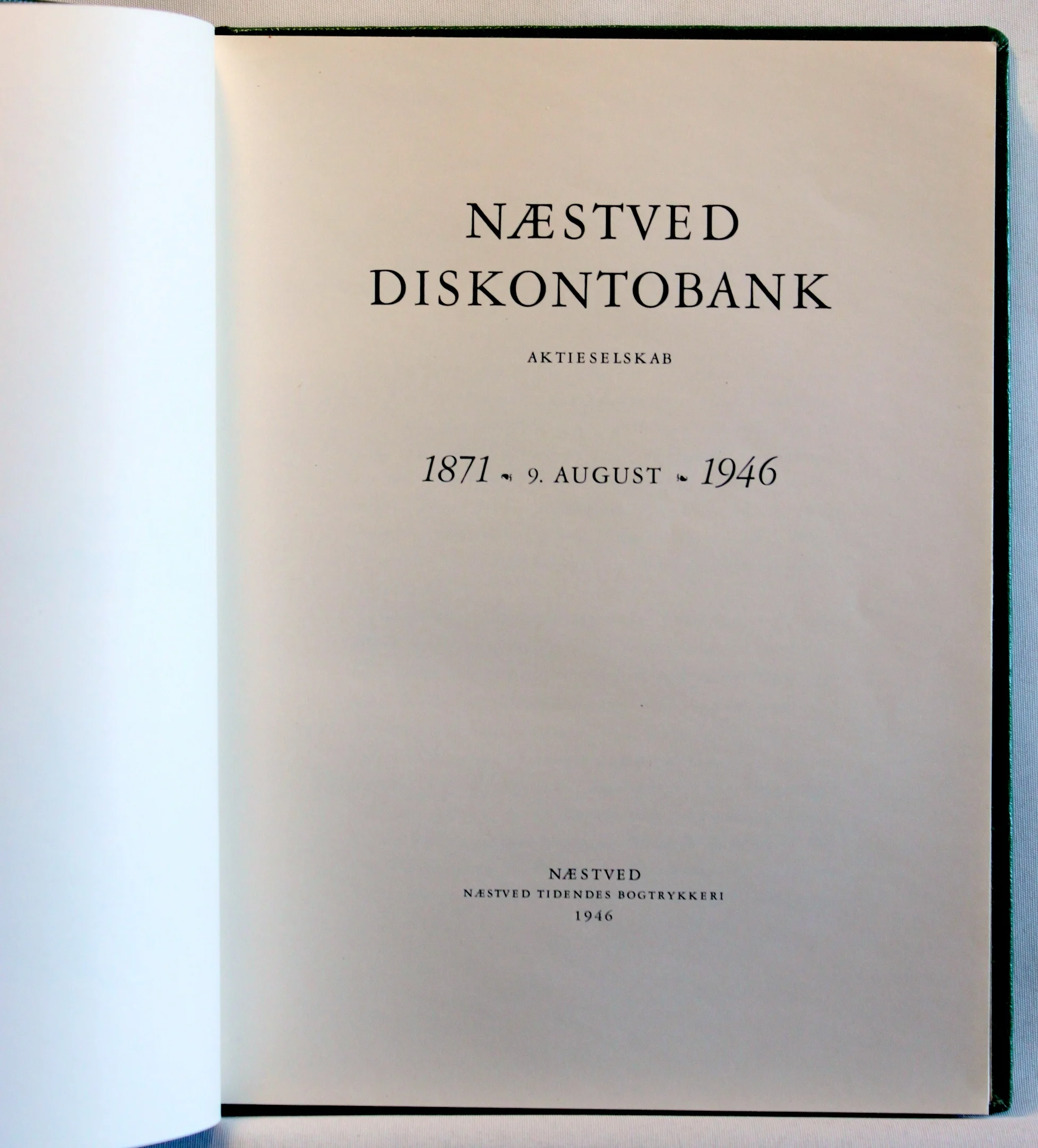 Næstved Diskontobank 1871-1946